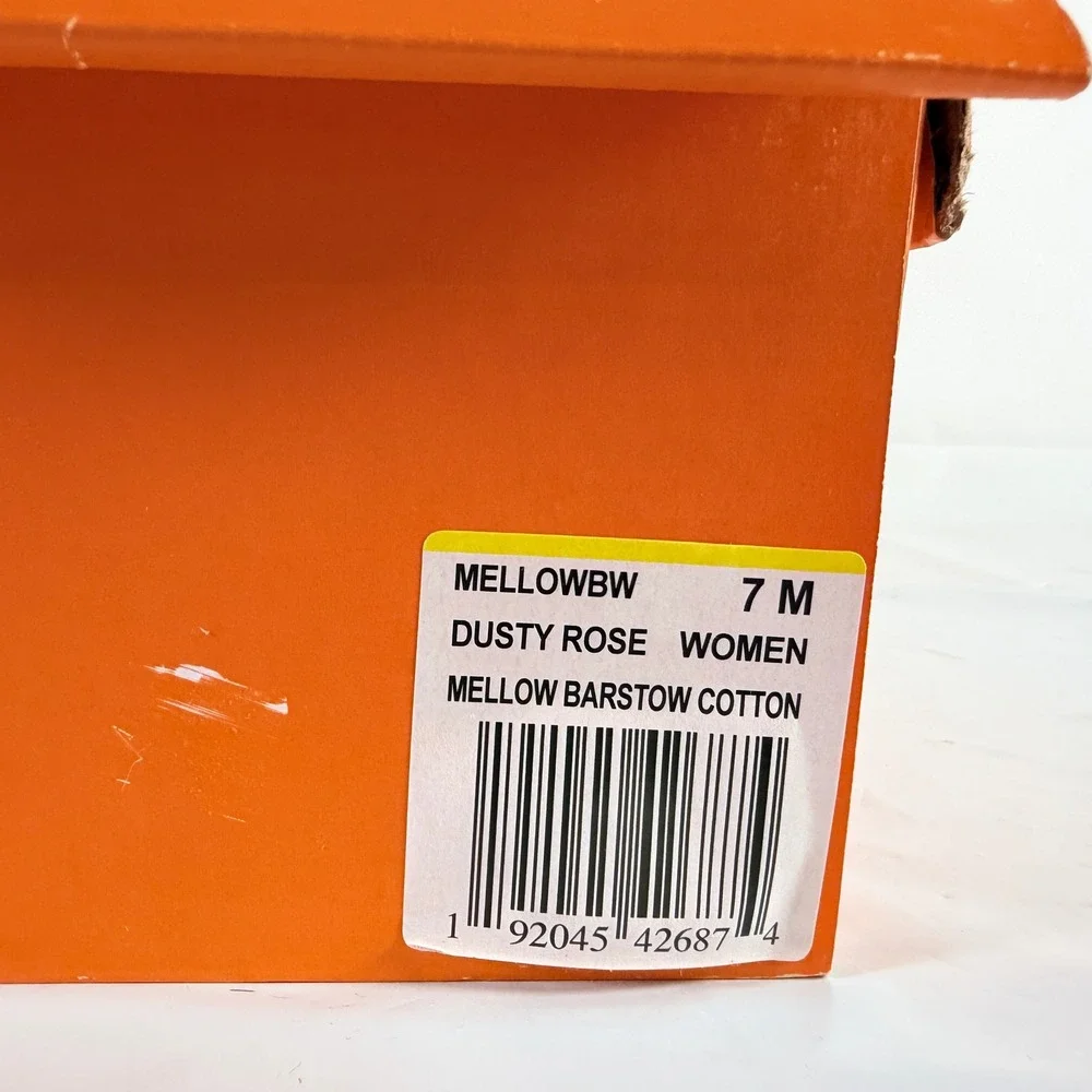 Rocket Dog Mellow Barstow Cotton Dusty Rose Women Shoes 7 M New